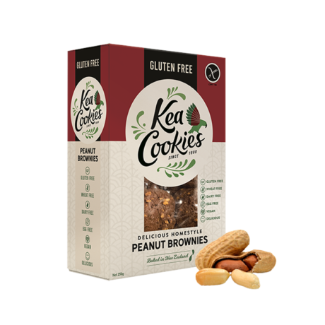 Kea Cookies Peanut Brownies